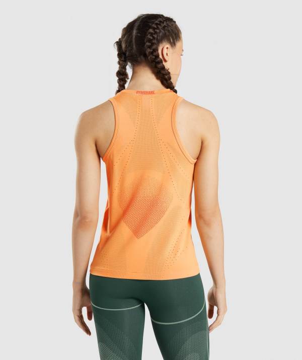Damske Tielko Gymshark Apex Seamless Marhule Oranžové / Oranžové | YQ7583902
